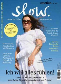 Emotion Slow – Ausgabe 1 2026