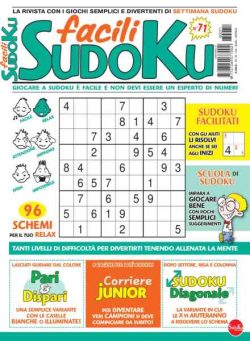 Facili Sudoku – Aprile 2026