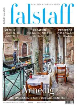 Falstaff Magazin Osterreich – Mai 2026