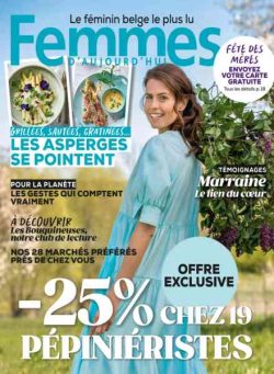 Femmes D’Aujourd’Hui – 16 Avril 2026
