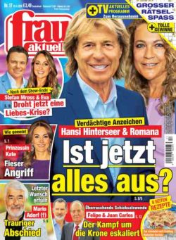 Frau Aktuell – 18 April 2026