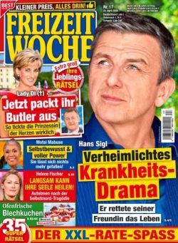 Freizeitwoche – 22 April 2026