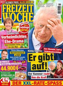 Freizeitwoche – 8 April 2026