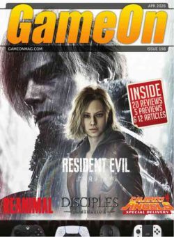 GameOn Magazine – Issue 198 April 2026