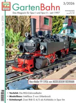 GartenBahn – Mai-Juni 2026