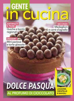 Gente In Cucina – 4 Aprile 2026