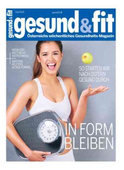 Gesund & Fit – 7 April 2026