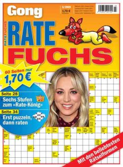 Gong Ratefuchs – April 2026