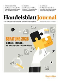 Handelsblatt Journal – Marz 2026
