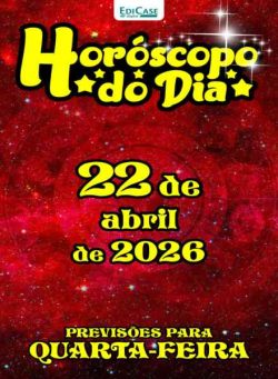 Horoscopo do Dia – 21 Abril 2026