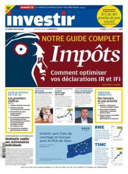 Investir – 18 Avril 2026