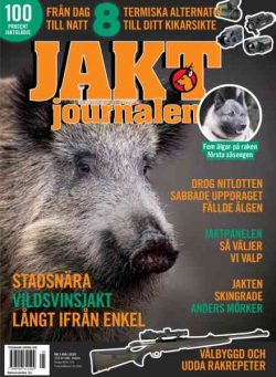 Jaktjournalen – April 2026
