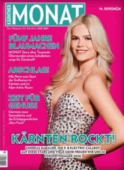 Karntner Monat – April 2026