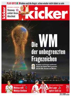 Kicker – 23 Marz 2026