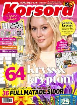 Korsord – 20 April 2026