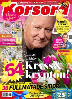 Korsord – 30 Mars 2026