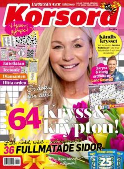 Korsord – 7 April 2026