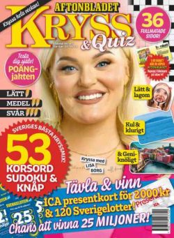 Kryss & Quiz – 20 April 2026
