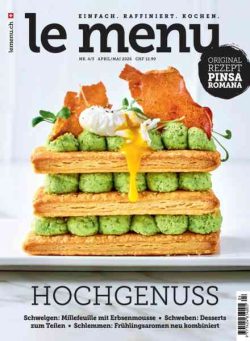 le menu – April-Mai 2026