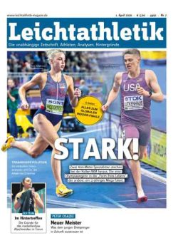 Leichtathletik – 1 April 2026