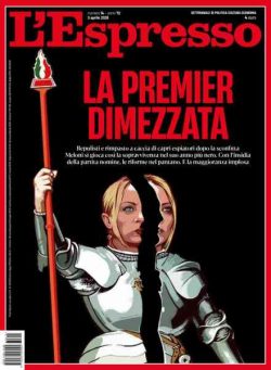 L’Espresso – 3 Aprile 2026