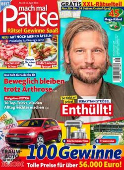 Mach mal Pause – 15 April 2026