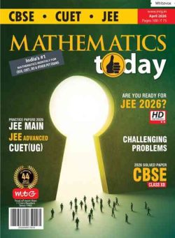 Mathematics Today – April 2026