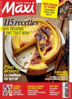 Maxi – Hors-Serie Cuisine – Fevrier-Mars-Avril 2026