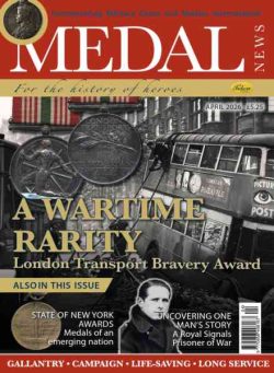 Medal News – April 2026