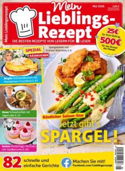 Mein Lieblingsrezept – Mai 2026