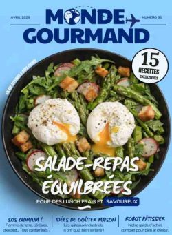 Monde Gourmand – Avril 2026