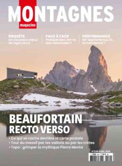 Montagnes Magazine – Avril 2026