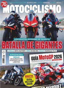 Motociclismo Espana – Marzo 2026