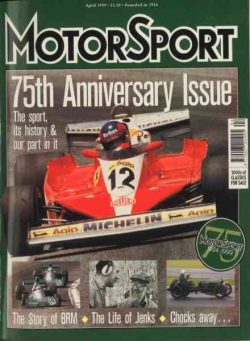 Motor Sport Magazine – April 1999