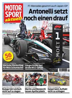 Motorsport aktuell – 1 April 2026
