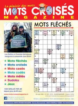 Mots Croises Magazine – 26 Mars 2026