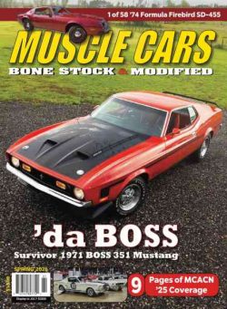 Muscle Cars – Spring 2026