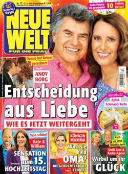 Neue Welt – 22 April 2026