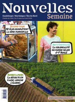 Nouvelles Semaine – 27 Mars 2026