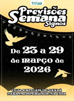 Previsoes da Semana – 23 Marco 2026