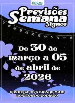 Previsoes da Semana – 30 Marco 2026