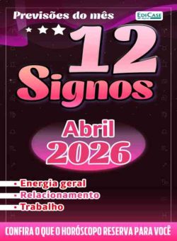Previsoes do mes – Abril 2026