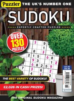 Puzzler Sudoku – Issue 280 2026