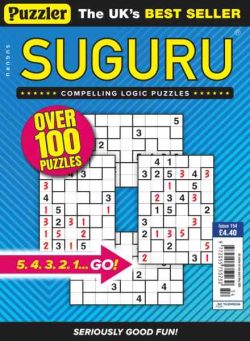 Puzzler Suguru – Issue 154 2026