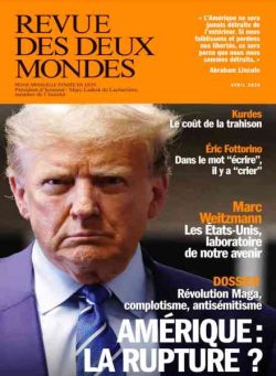 Revue Des Deux Mondes – Avril 2026