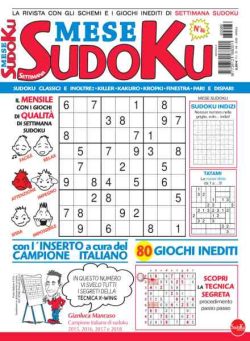 Settimana Sudoku Mese – Aprile 2026