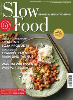 Slow Food – Februar-Marz 2025
