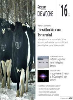 Spektrum Die Woche – 17 April 2026