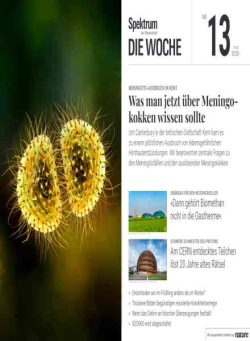 Spektrum Die Woche – 27 Marz 2026
