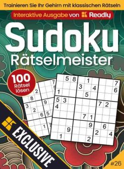 Sudoku-Ratselmeister – Marz 2026